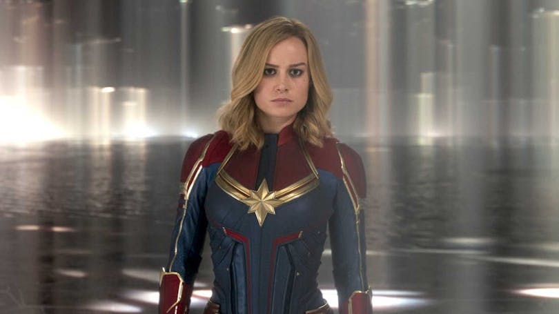 Brie Larson som Captain Marvel