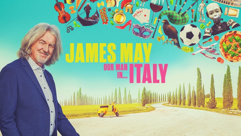 Premiär för komediserien James May: Our Man in Italy