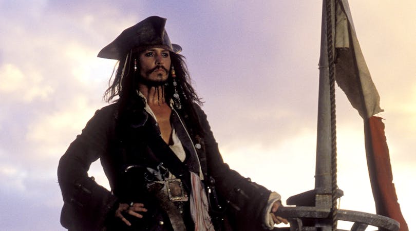 Johnny Depp som Jack Sparrow
