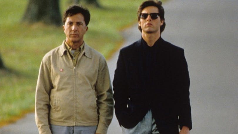 Dustin Hoffman och Tom Cruise i Rain Man.