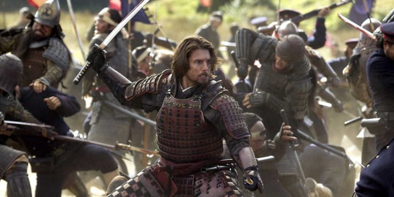 Tom Cruise i Den siste samurajen.