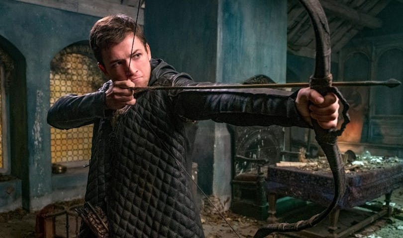Taron Egerton i "Robin Hood".