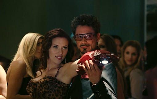 Robert Downey Jr. spelar Tony Stark i Black Widow