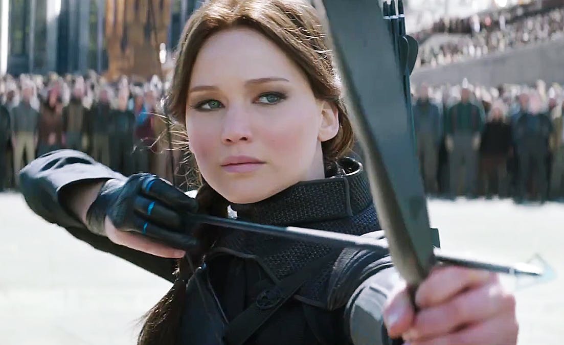 Jennifer Lawrence i Hunger Games.