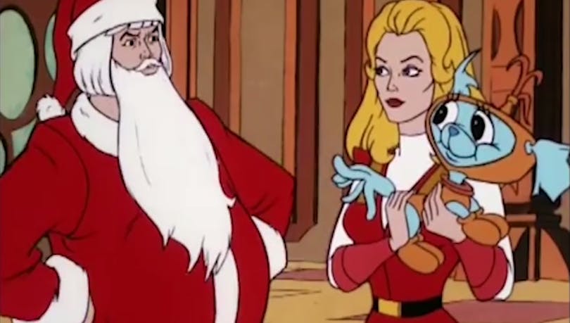 He-Man och She-Ra firar julen