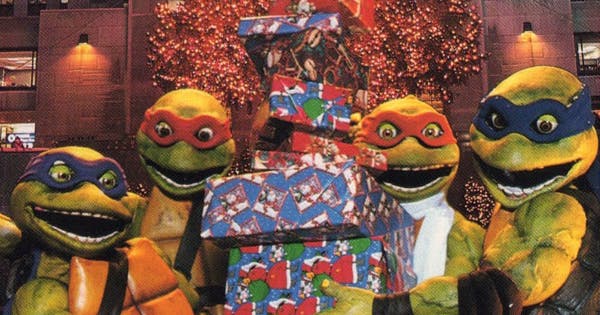 Teenage Mutant Ninja Turtles firar julen