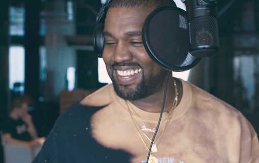 Bild på Kanye West, dokumentären om hans karriär finns nu på Netflix