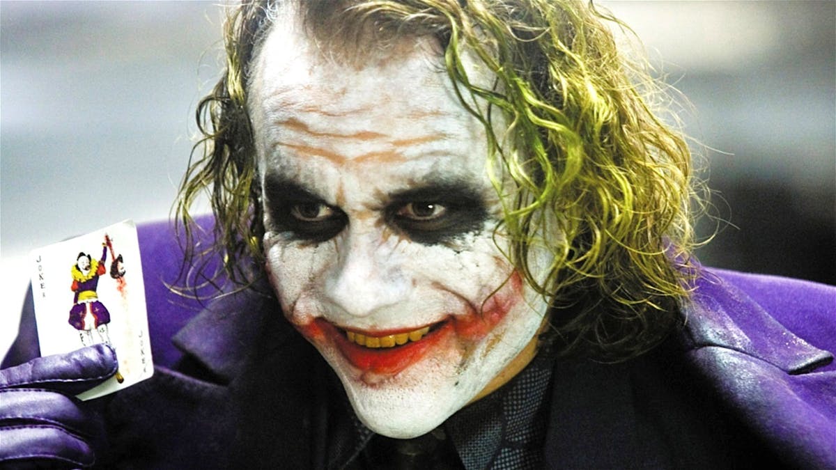 Heath Ledger som Jokern i The Dark Knight. Foto: Warner Bros. Pictures.