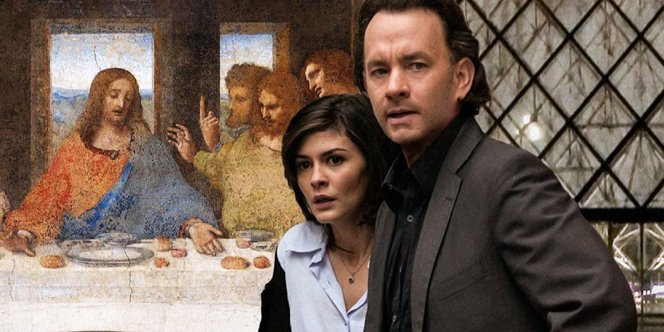 Tom Hanks och Audrey Tatuou i Da Vinci-koden. Foto: Sony Pictures Releasing.