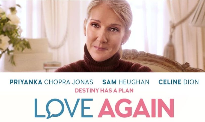 Celine Dion i romantiska komedifilmen Love Again