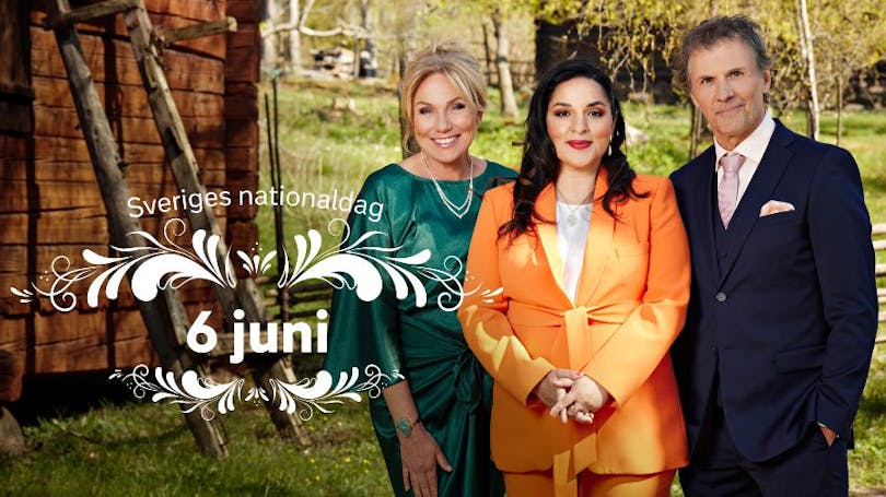 Sveriges nationaldag 2023 på SVT och SVT Play