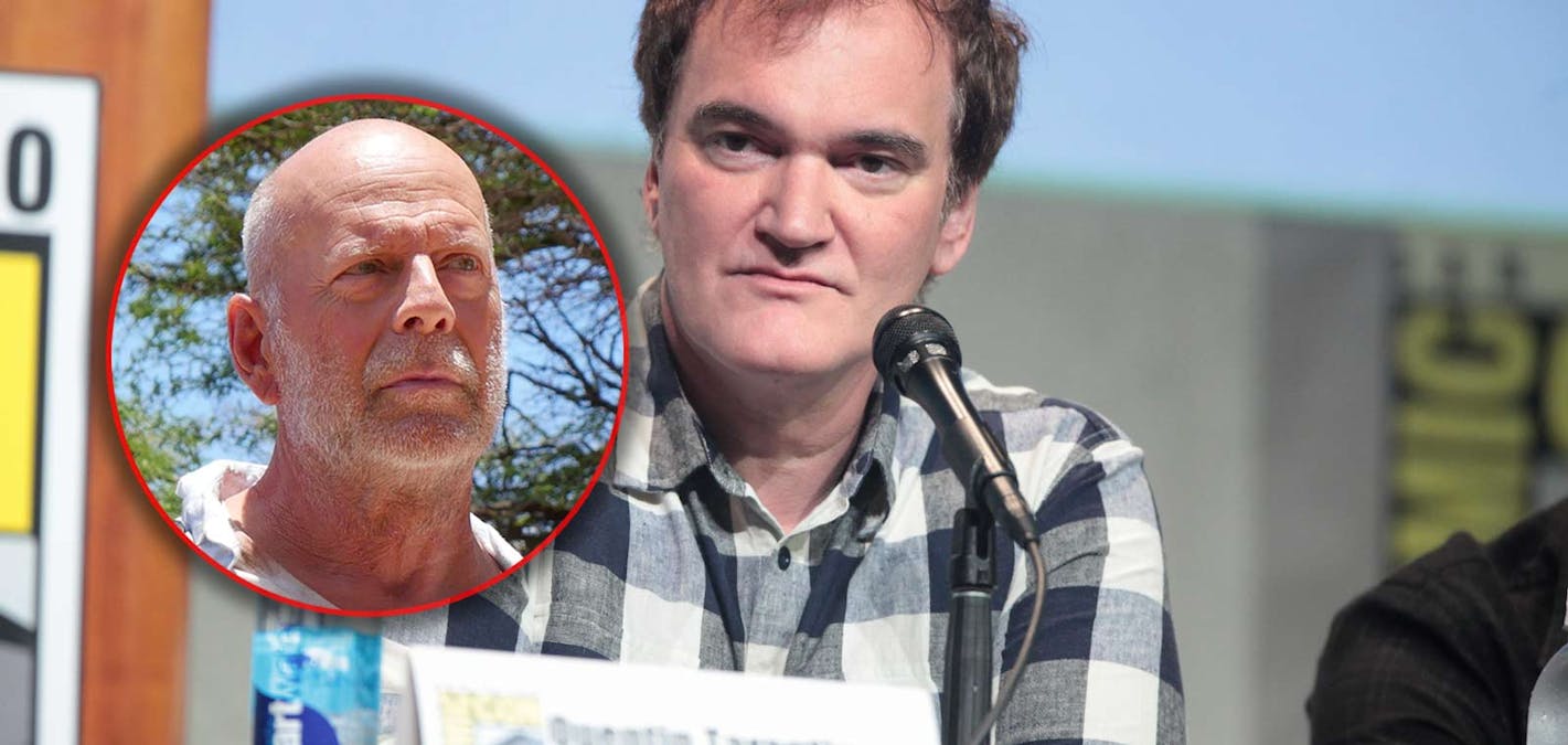Quentin Tarantino sägs ge Bruce Willis en sista filmroll